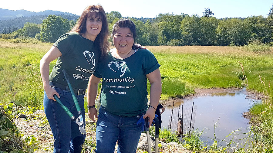 Cascades Récupération+ Habitat pour l'humanité