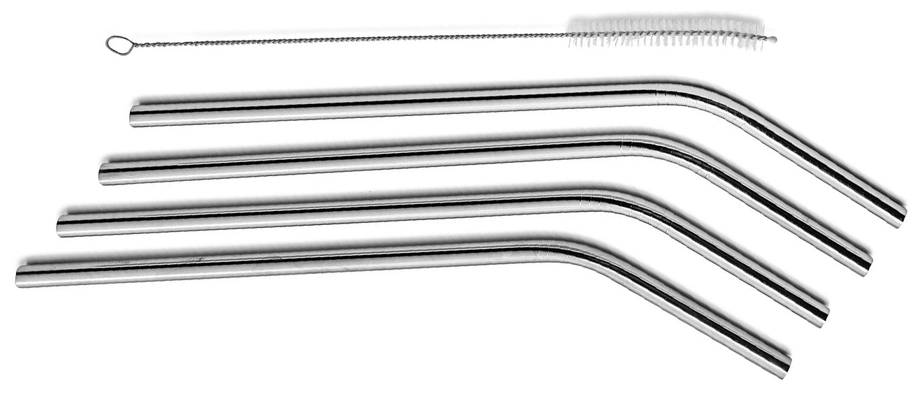 Aluminum straw